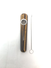 Real Natural healing stone pipe TIGER EYE