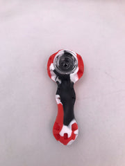 Silicon classic pipe RED/BLACK