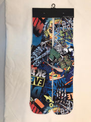 COMIC printed socks