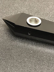 Real Natural healing stone pipe OBSIDIAN