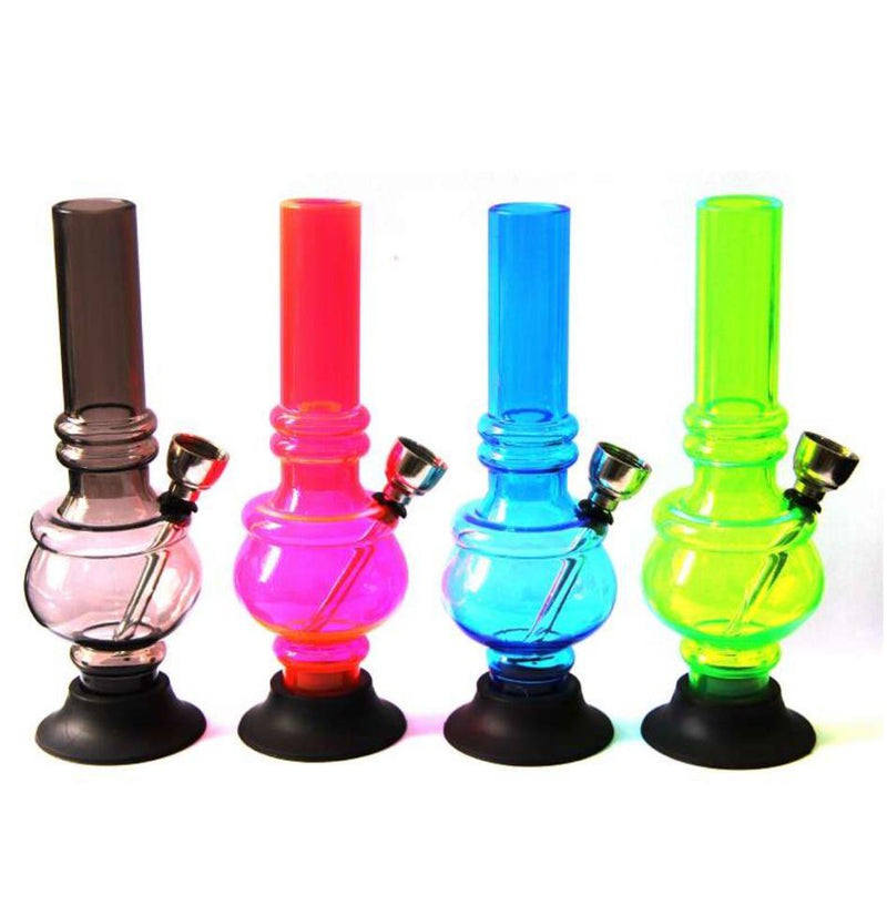 straight acrylic bong colors classic rings