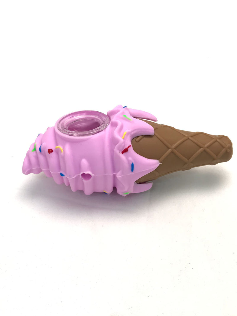 Silicon ice cream nice pipe PINK