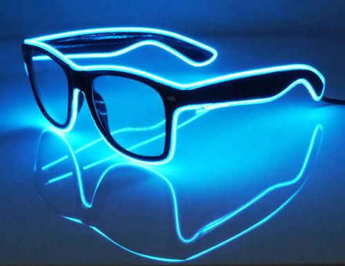 Cool led glasses BLUE